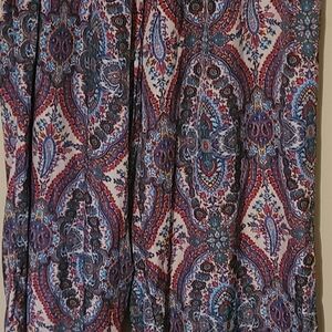 New Directions Paisley Print Women's Pants Size 3X